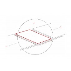Balts izvelkams galds APOLLO